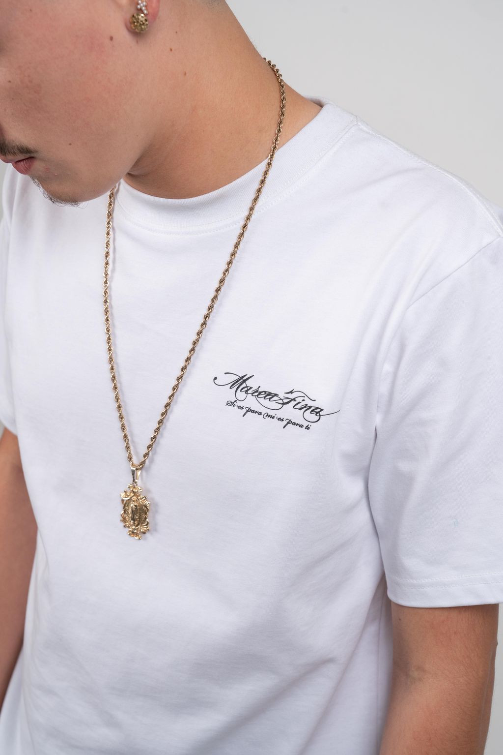 WHITE LIMITLESS GROWTH RELAXED TEE