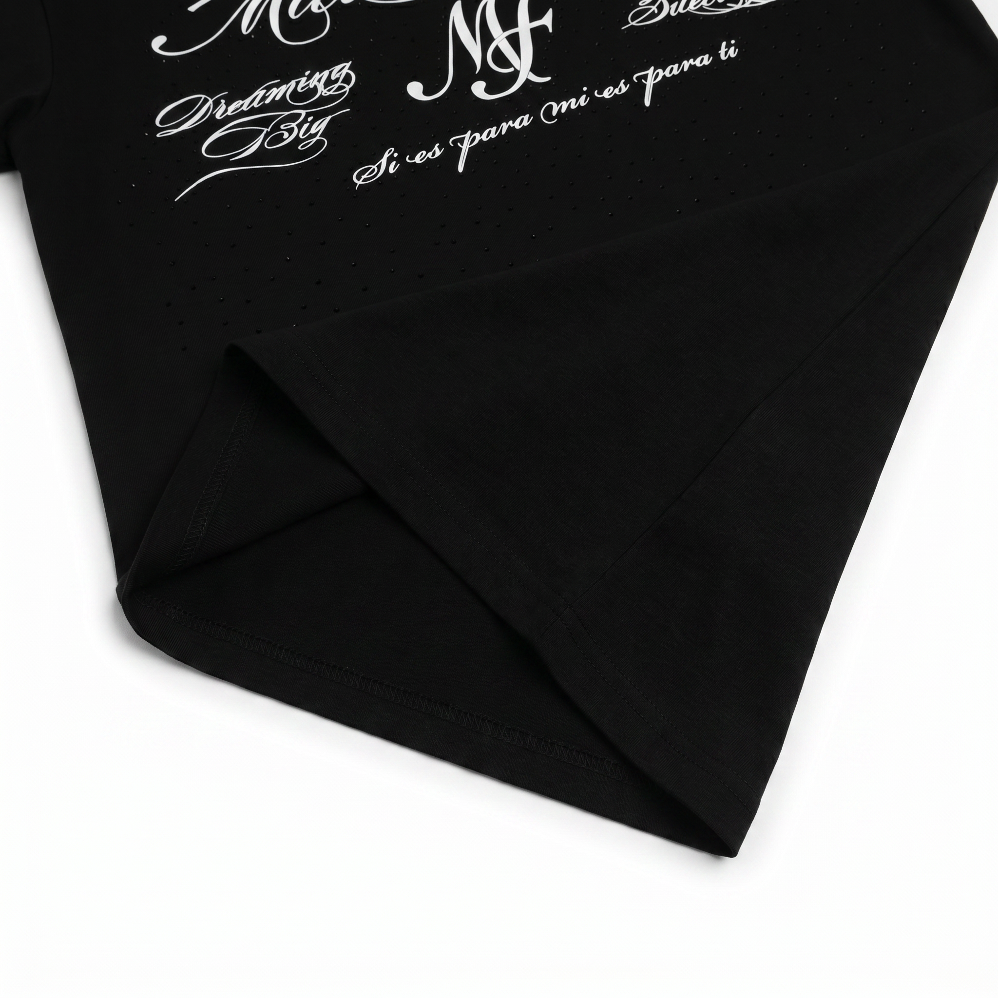 BLACK LIMITLESS GROWTH TEE RELAXED