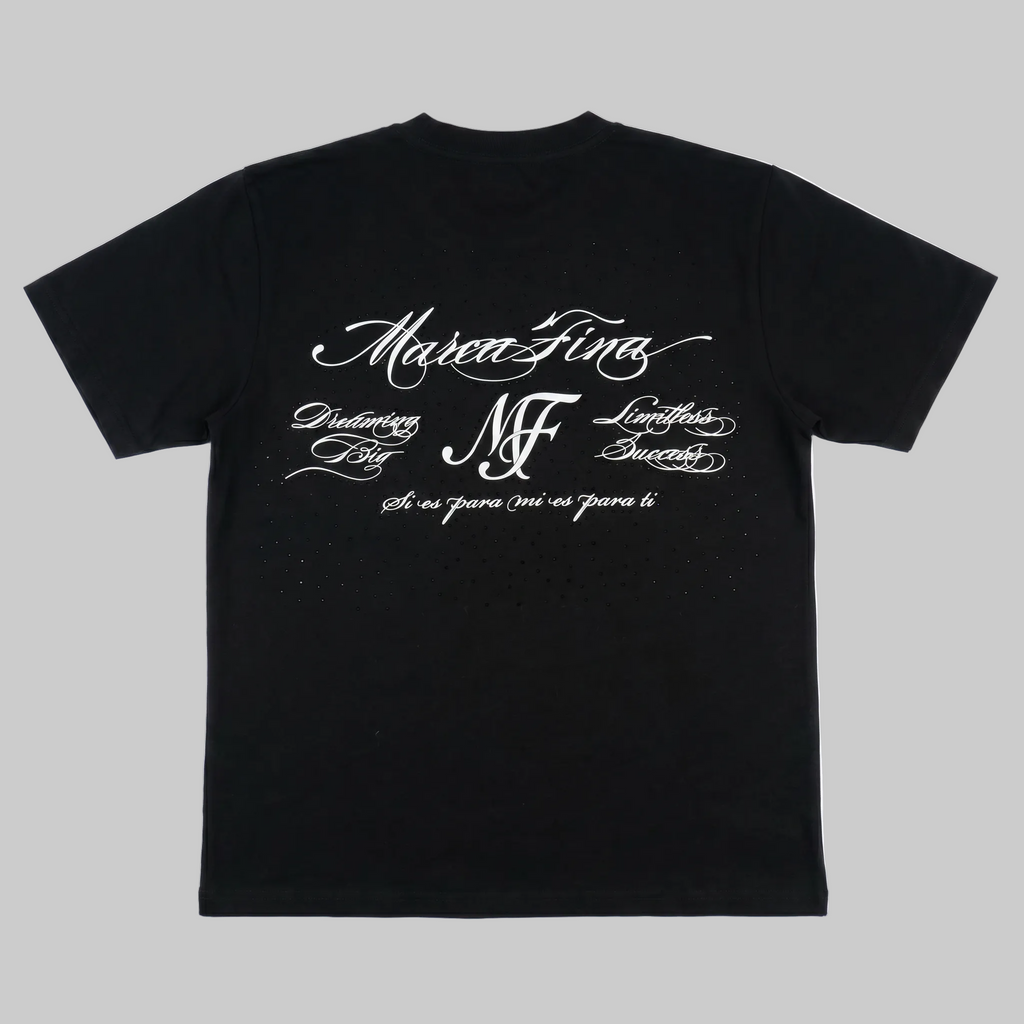 BLACK LIMITLESS GROWTH TEE RELAXED