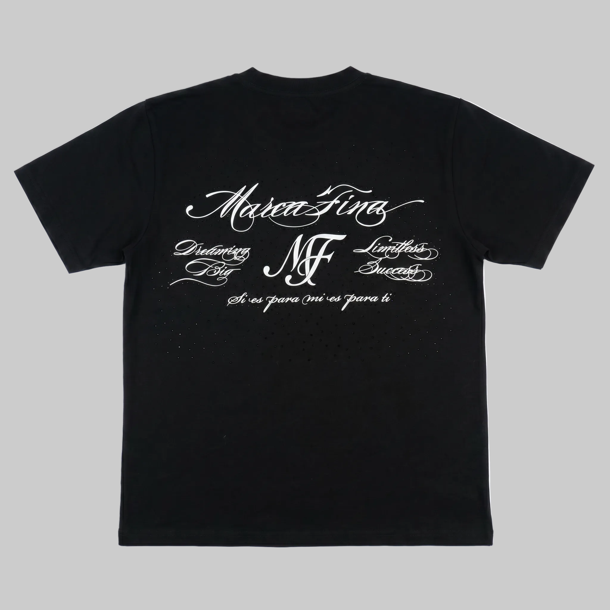 BLACK LIMITLESS GROWTH TEE RELAXED