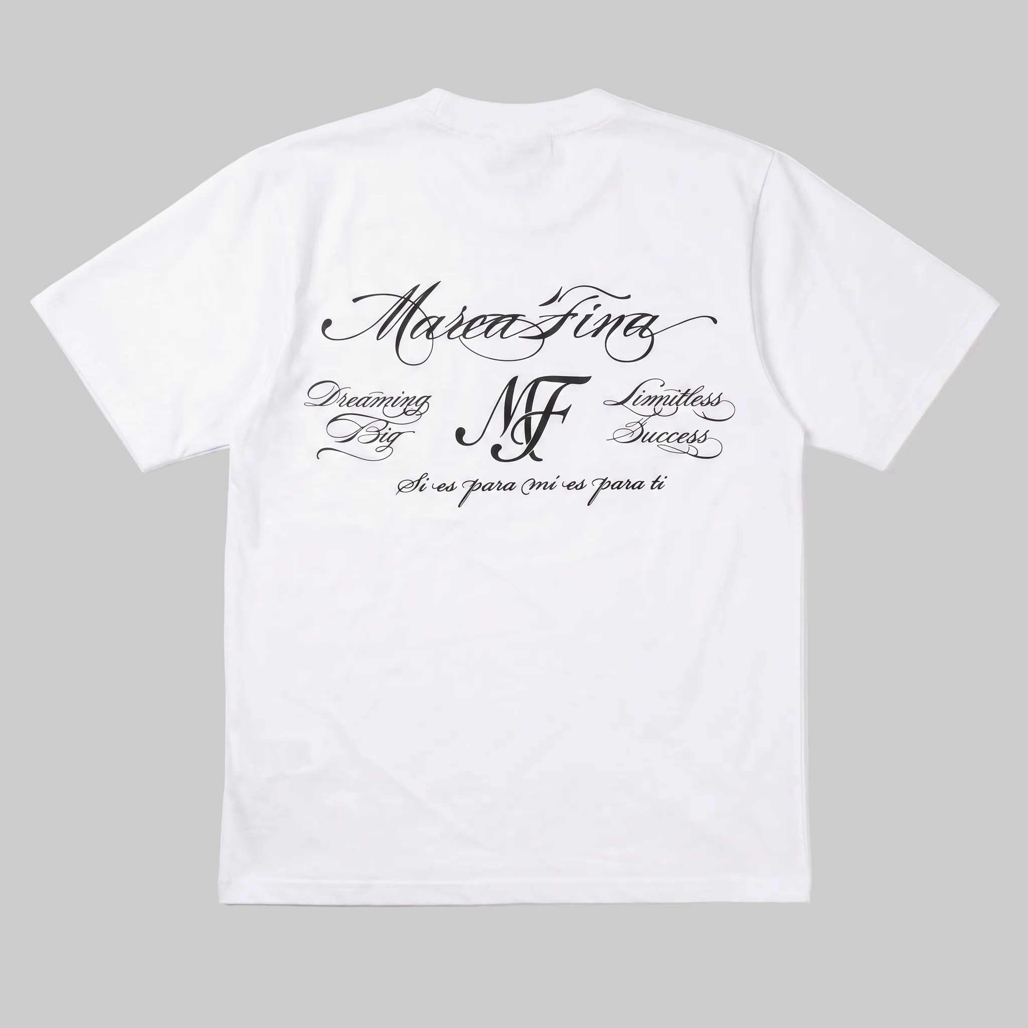 WHITE LIMITLESS GROWTH RELAXED TEE