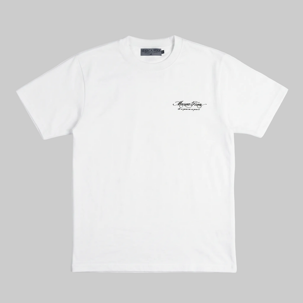 WHITE LIMITLESS GROWTH RELAXED TEE