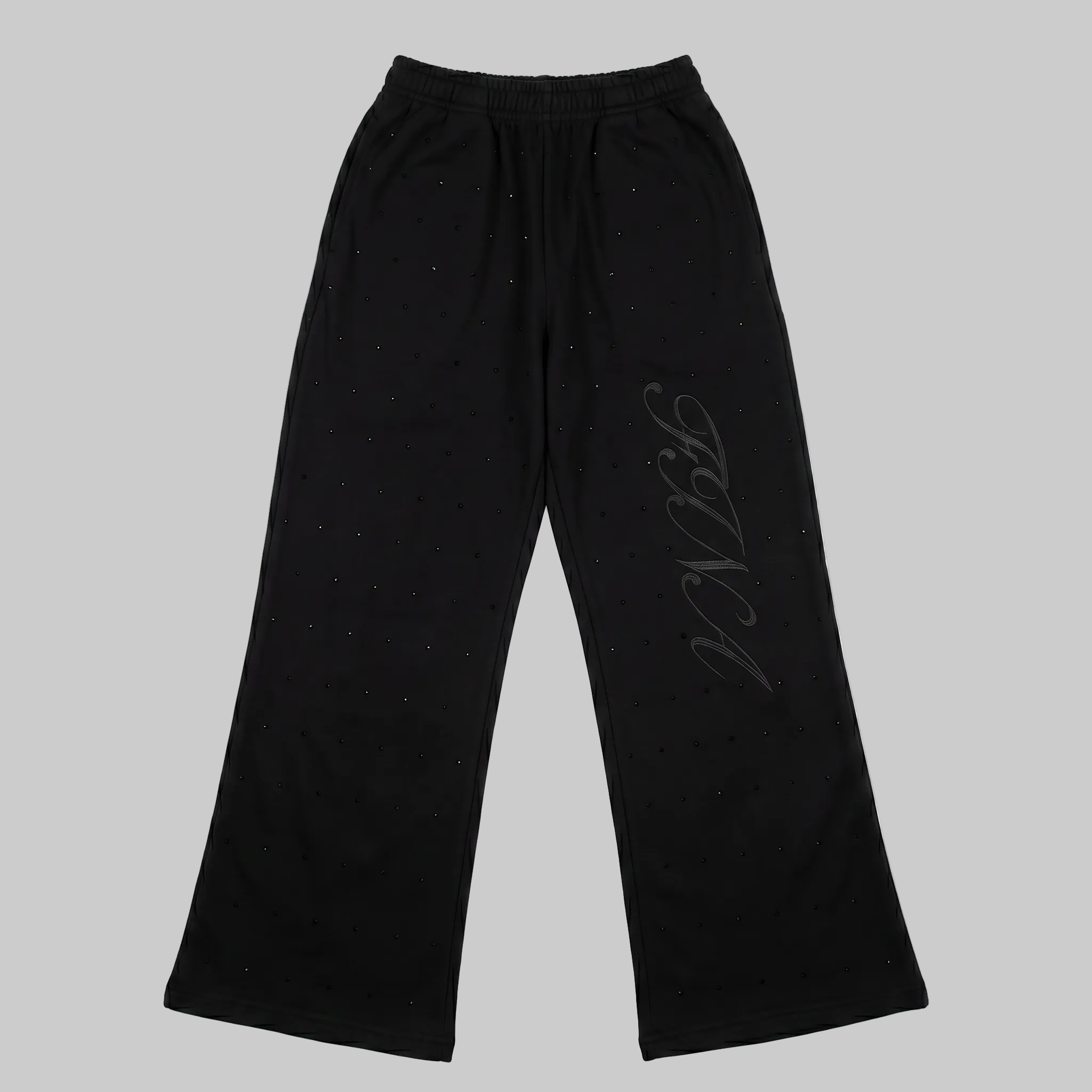 FINA CRYSTALS STRAIGHT LEG SWEAT PANT