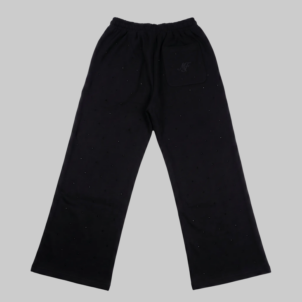 FINA CRYSTALS STRAIGHT LEG SWEAT PANT
