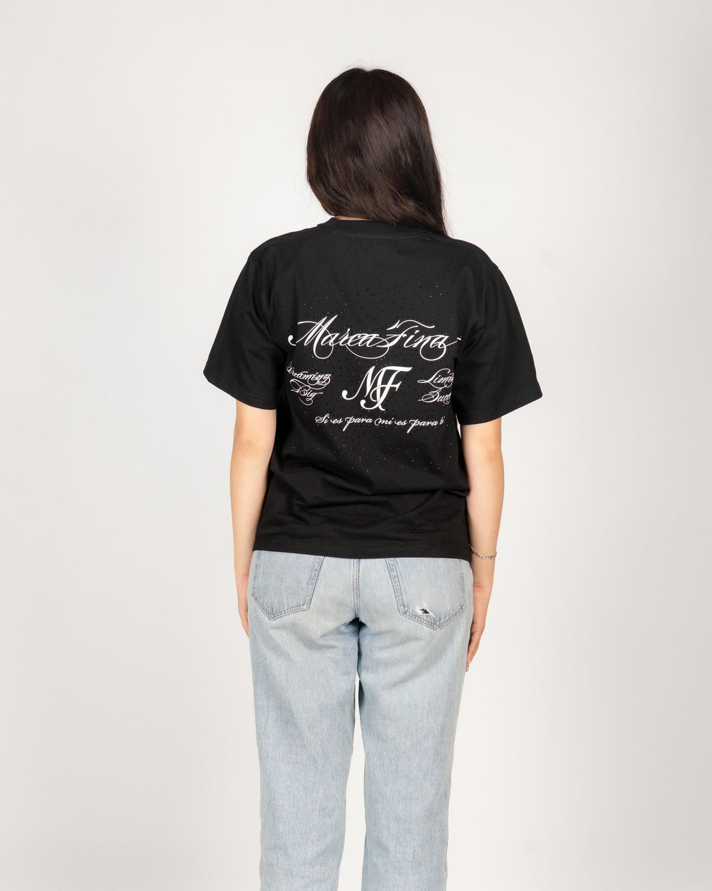 BLACK LIMITLESS GROWTH TEE RELAXED