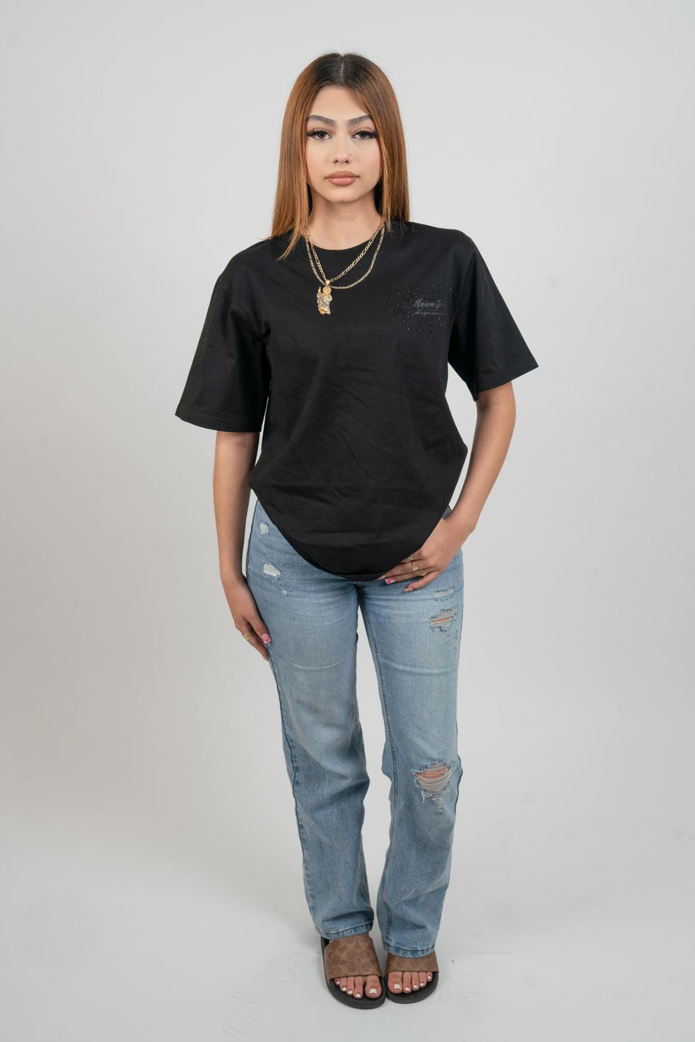 TRIPLE BLACK LIMITLESS GROWTH RELAXED TEE